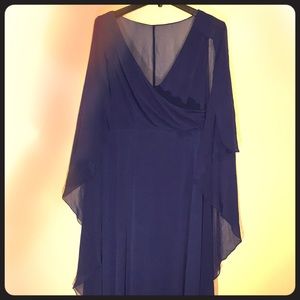 Long Blue Evening Dress